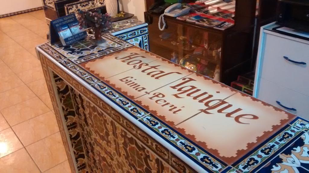 Hostal Iquique Лима Екстериор снимка