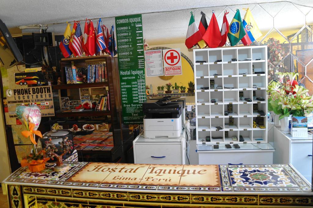 Hostal Iquique Лима Екстериор снимка